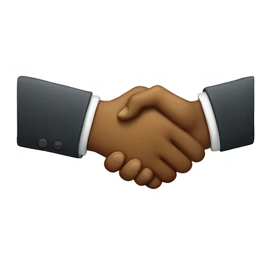 Cool handshakes sticker