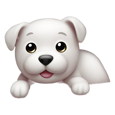 Blanket  pink and white ￼ sticker