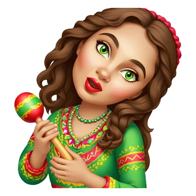 Maraca Player sticker