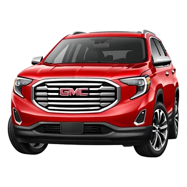 Red 2018 gmc terrain sticker
