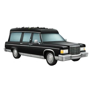 Hearse sticker