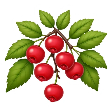 bush with a few berries sticker