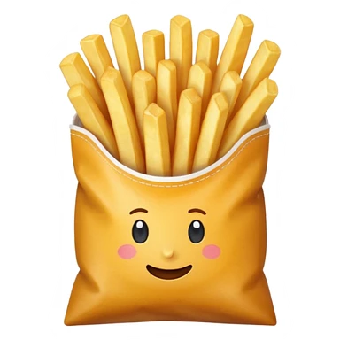 put the fries in the bag sticker