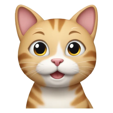 happy kitty sticker