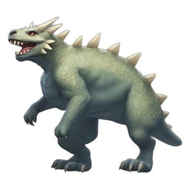 Tarasque six paws sticker