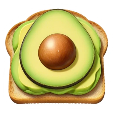 Авокадо тост sticker