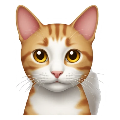 Cat red  sticker