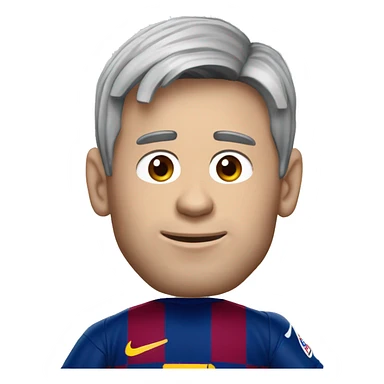 Andres Lionel Messi At Barcelona FC sticker