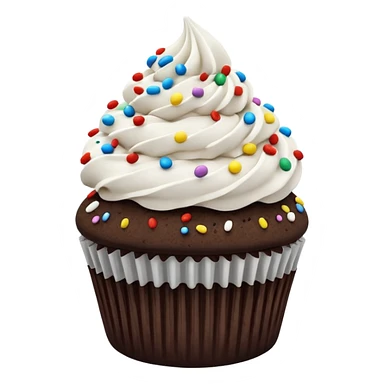 Cookies and cream cupcake sticker