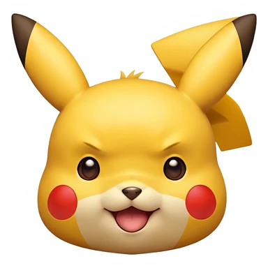 As Pikachu sticker