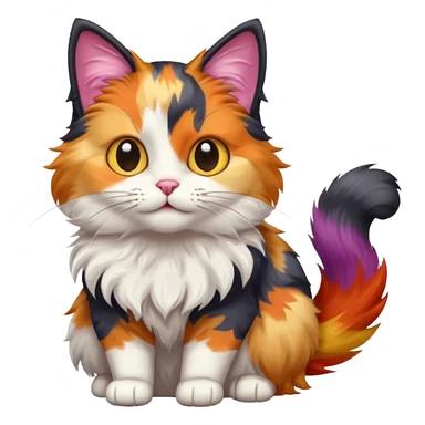Asthetic cat sticker