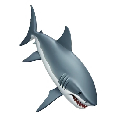 Losing Shark  sticker