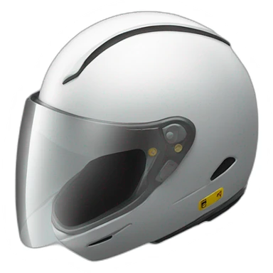 F1 helmet visor down sticker