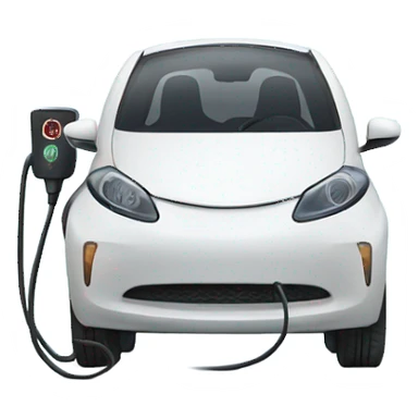 Electric car charging sticker