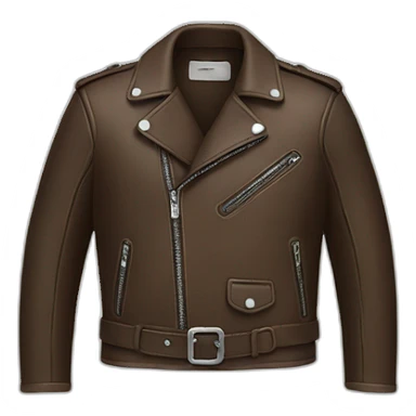 Leather jacket sticker