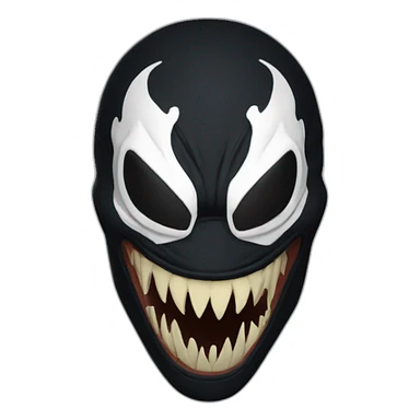 venom mask sticker