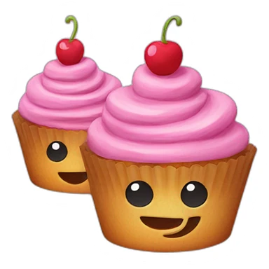 Cup cakes sticker