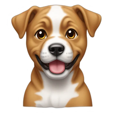 Bébé sur chien sticker