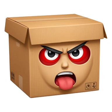 ungry box sticker