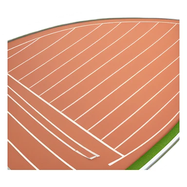athletics track sticker