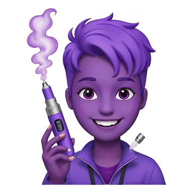 vape paars cute sticker