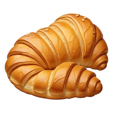 Cinematic Realistic Croissant sticker