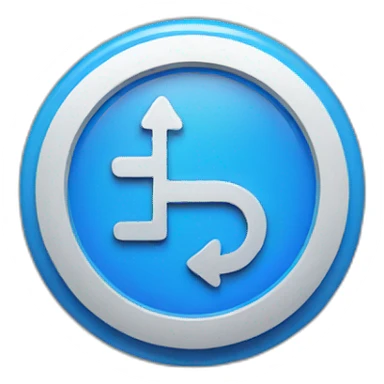 Blue badge  sticker