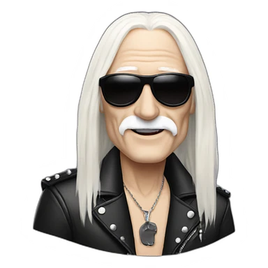 johnny and edgar winter sticker