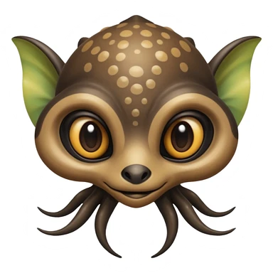 Life-like Brownish Aquatic Luxio-Alien-hybrid  sticker