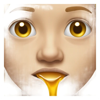 Vomiting honey sticker