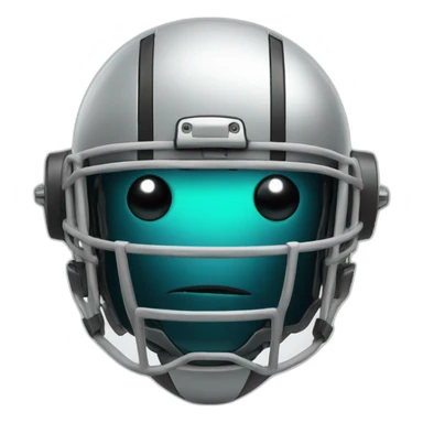 robot football sticker