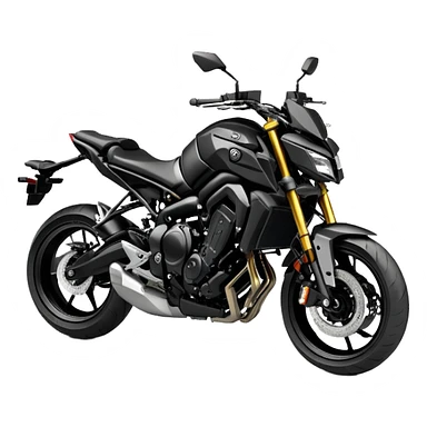Yamaha MT09 motorcycle sticker