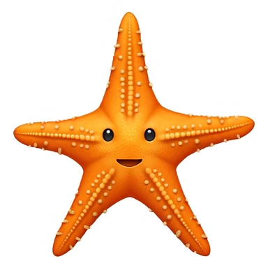Estrella de mar normal sin rostro sticker