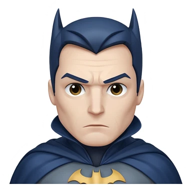 Batman not black sticker