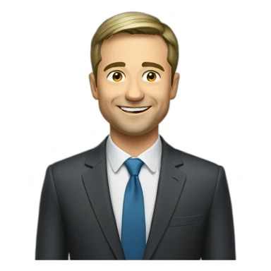 Happy zelensky sticker