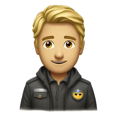 Сова есть лапшу  sticker