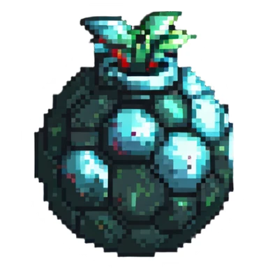 low poly bomb power up item sticker