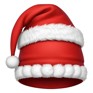 Santa's claus hat sticker