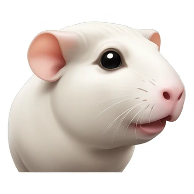 Hairless Guinea pig sticker