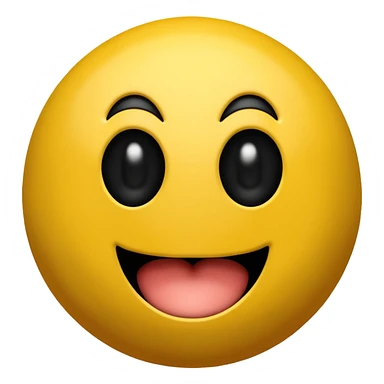 Pac-Man which just has two black dots as the eyes and a wide open mouth which is just pitch black sticker