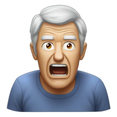 old man yelling at cloudflare sticker