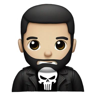 The punisher  sticker