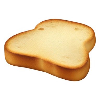 toasted bread with snow sticker