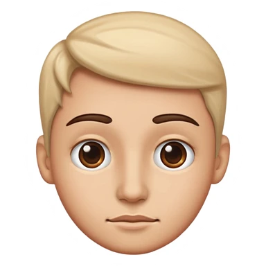 face with a side eye sticker