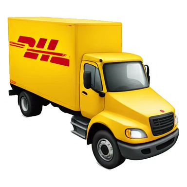 DHL truck sticker