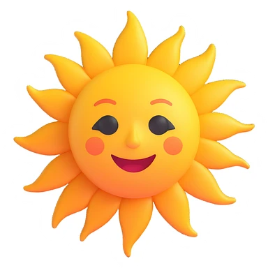 sun sticker