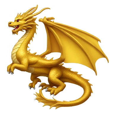 golden dragon sticker