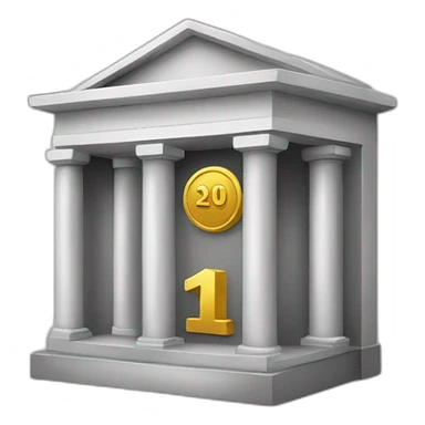 Bank with 131 number sticker