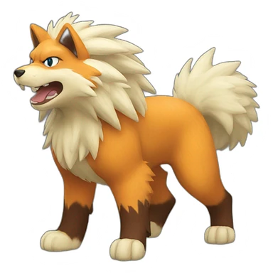 Arcanine sticker