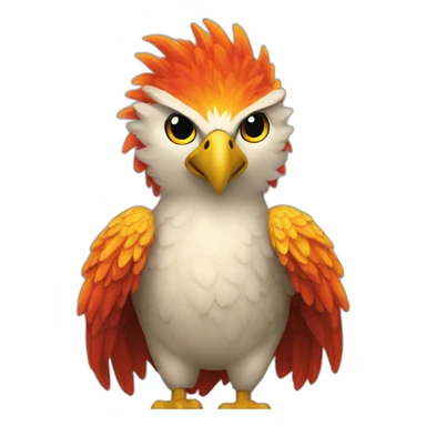 Fire hawk sticker